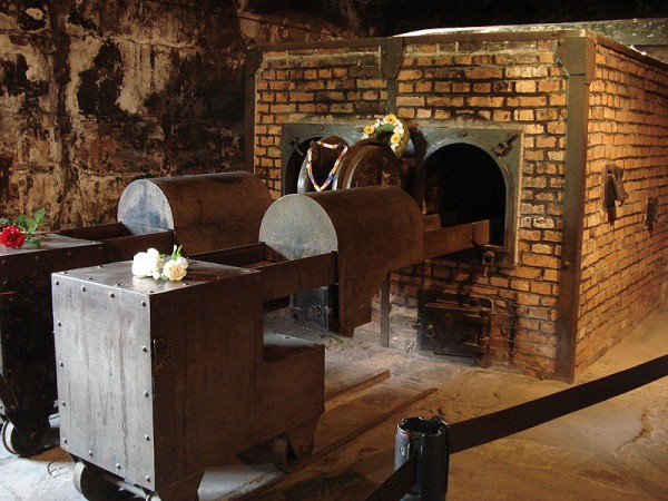 Crematorium memorial-Auschwitz