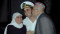 Israel Defense Forces-Arab Naval Officer-ceremony-family