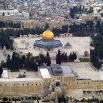 Aerial view-Temple Mount-Dome of the Rock-Al-Aqsa Mosque