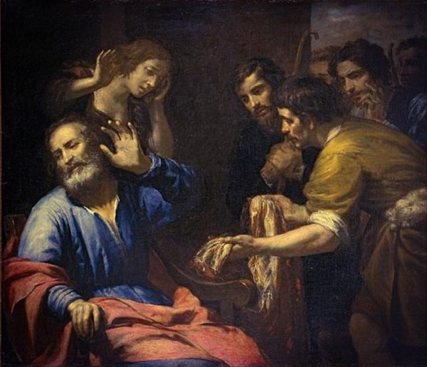 Joseph's Coat Brought to Jacob-Giovanni Andrea de Ferrari