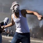 Palestinians protest the murder of Mohammed Abu Khadair.
