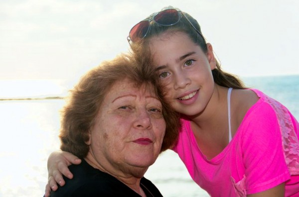 Israeli child-grandmother