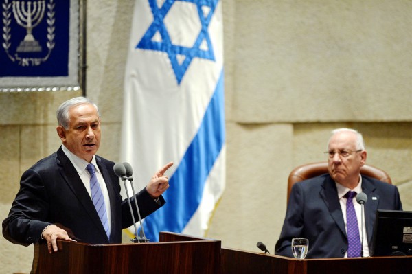 2014 Winter Session Knesset-Netanyahu-Rivlin