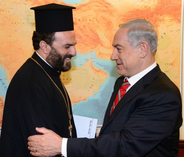 Prime Minister-Benjamin Netanyahu-Gabriel Nadaf-Nazareth priest