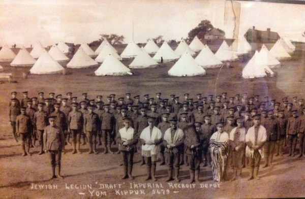 39th Battalion, Jewish Legion on Yom Kippur, 1918 in Nova Scotia, Canada