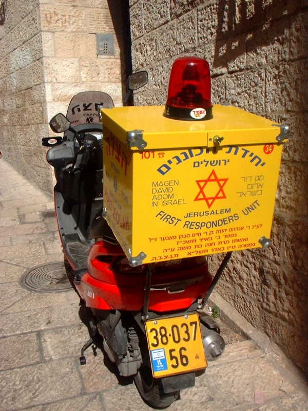 Magen David Adom ambucycle-emergency response-Israel