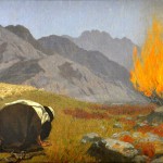 Moses and the Burning Bush, by Gebhard Fugel
