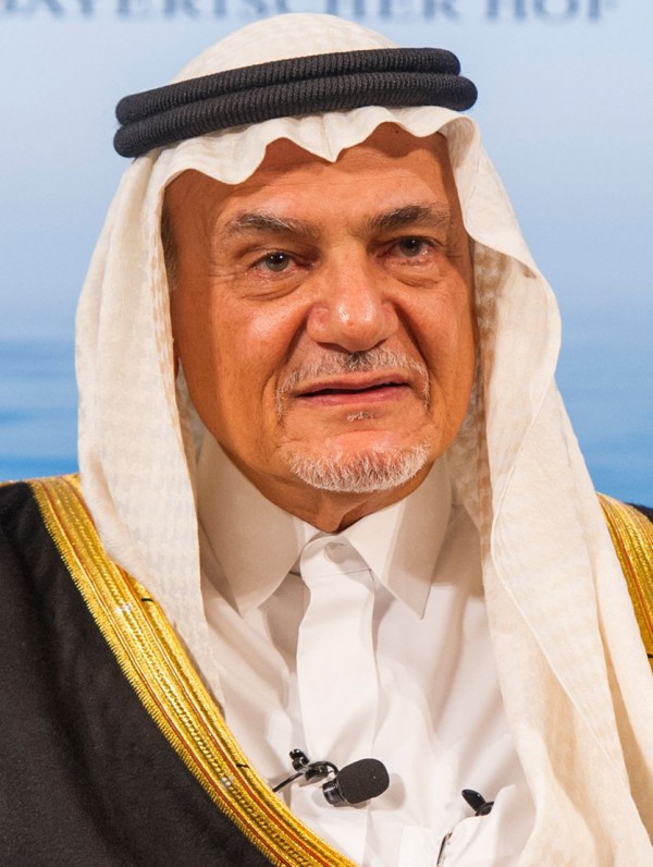 Turki Al-Faisal of the House of Saud-Saudi Arabia royal family