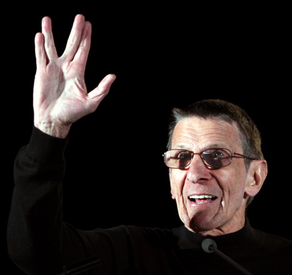 Leonard Nimoy's Vulcan Salute