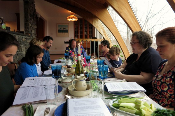 Passover Seder (photo by Rachel Barenblot)