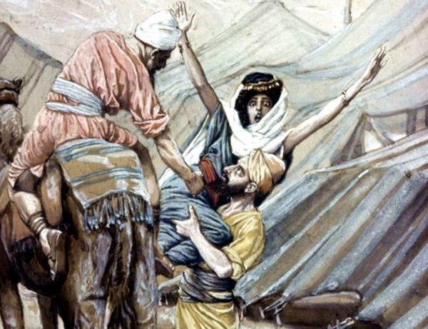 The Abduction of Dinah, by James Tissot