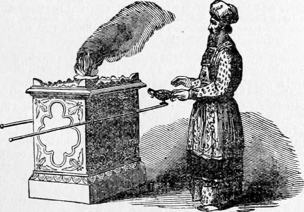 Priest at the Altar (Gospel of Luke, 1902, Internet Archive)