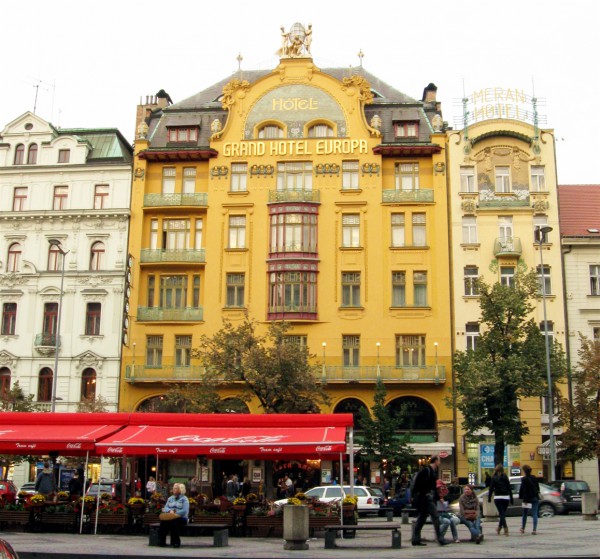 Grand Hotel Europa (Sroubek Hotel) in Prague where Nicholas Winton began making arrangements to bring children out of Czechoslovakia into Britain.