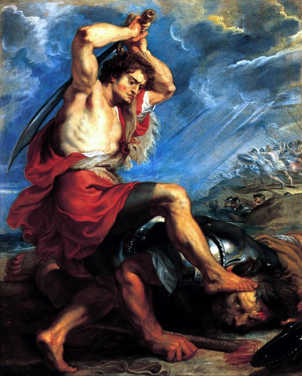 David Slaying Goliath, by Peter Paul Rubens