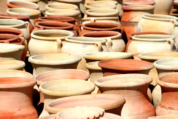 Clay, jars, pots, ceramics, Israel