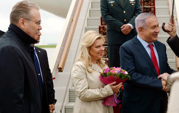 Sara and Benjamin Netanyahu, Israel-Russia, 25-years. Moscow