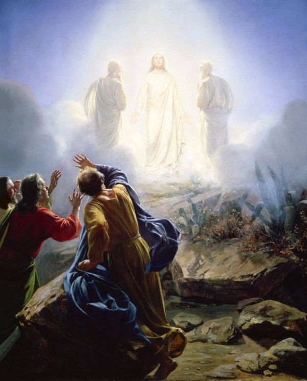 Transfiguration of Messiah, by Carl Heinrich Bloch (1800s)