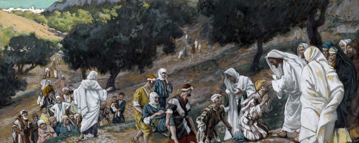 Yeshua Heals the Blind and Lame, by James Tissot